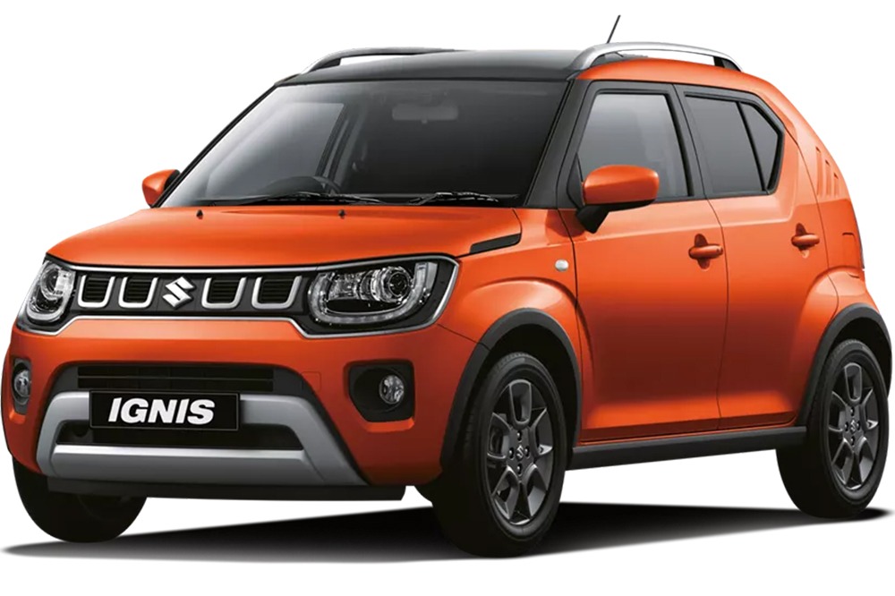 Suzuki Ignis - Flame Orange Pearl Metallic/Super Black