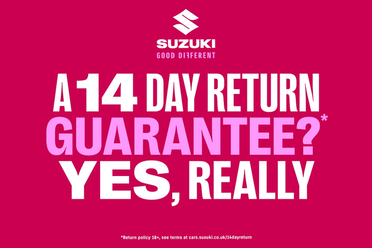14 day guarantee banner